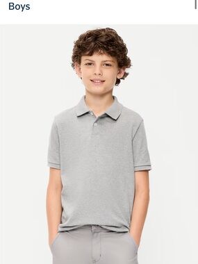 School Uniform Pique Polo Shirt